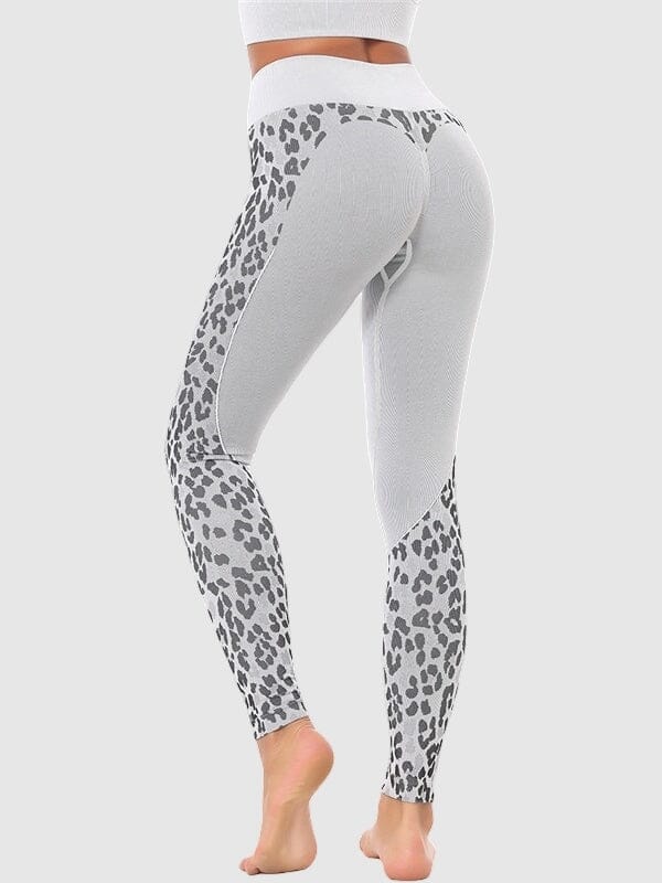 Legging Sport Léopard Sans Couture