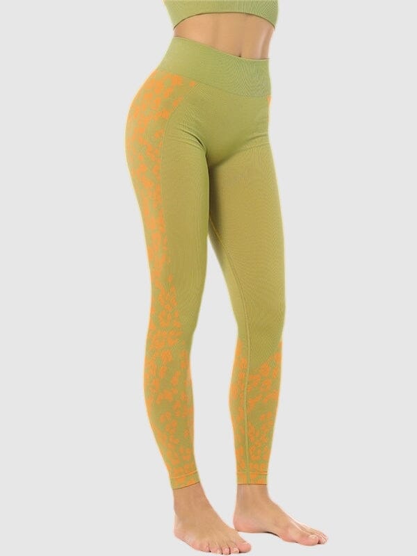 Legging Sport Léopard Sans Couture