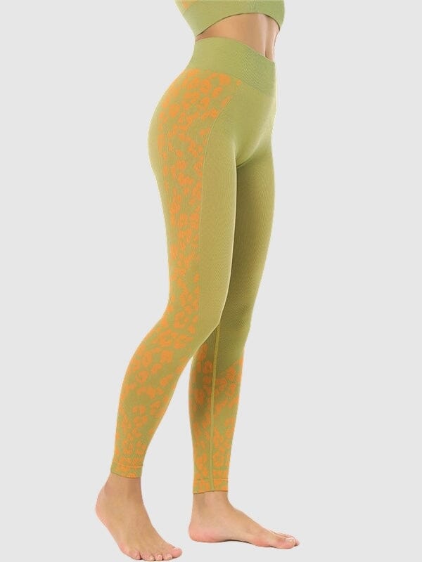 Legging Sport Léopard Sans Couture