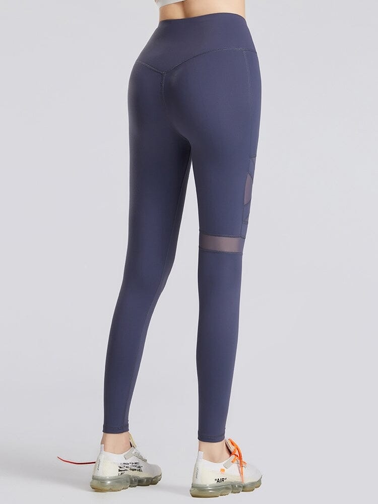 Legging Sport Maille Transparente