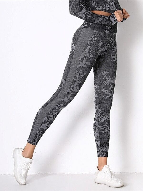 Legging Sport Militaire Camouflage