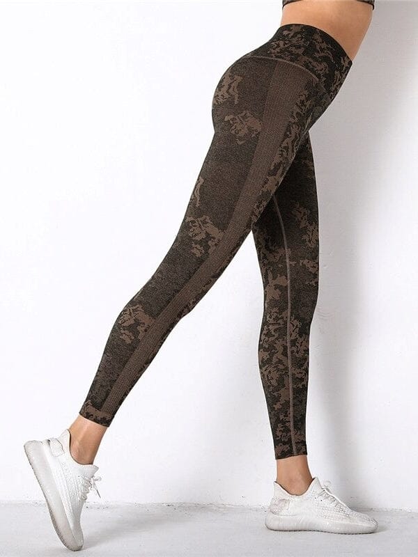 Legging Sport Militaire Camouflage