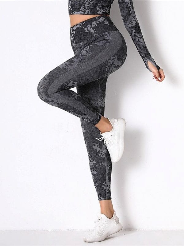 Legging Sport Militaire Camouflage