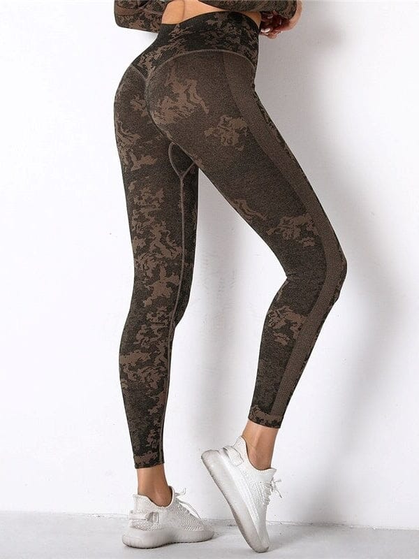 Legging Sport Militaire Camouflage