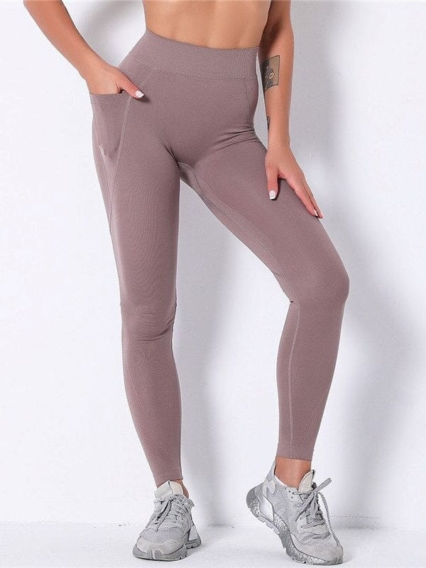 Legging Sport Poche Taille Haute