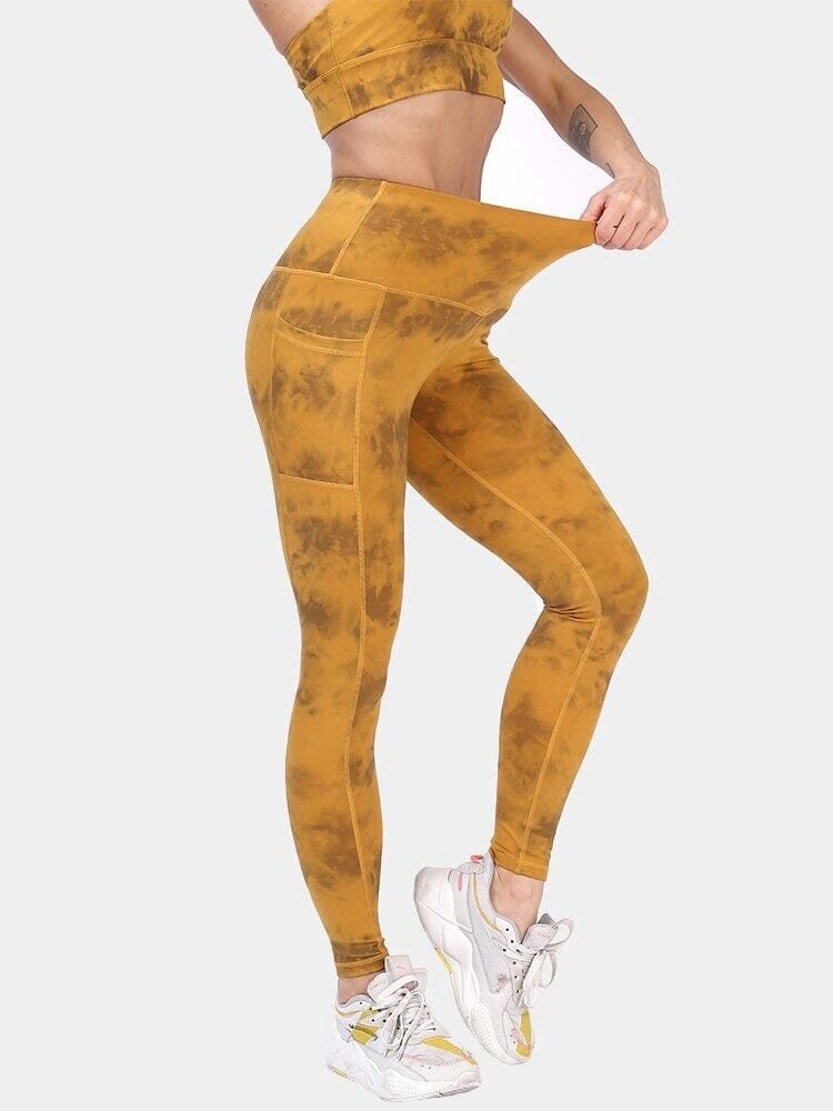 Legging Sport Poches Imprimé