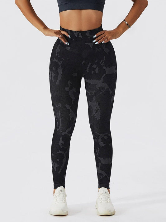 Legging Sport Push Up Camouflage (Sans Couture)