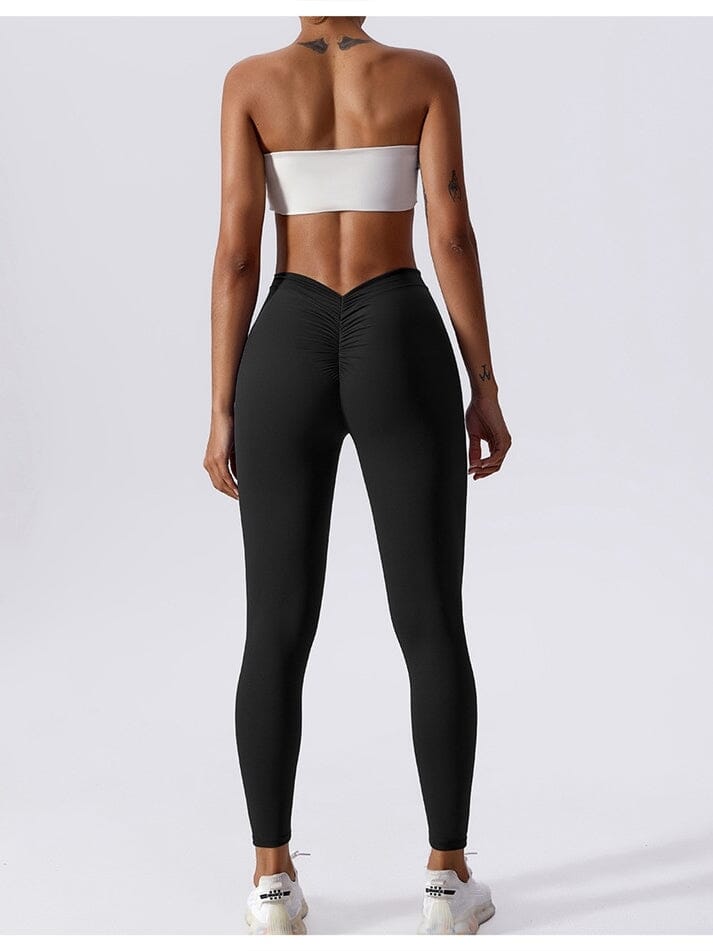 Legging Sport Push Up Taille Basse V