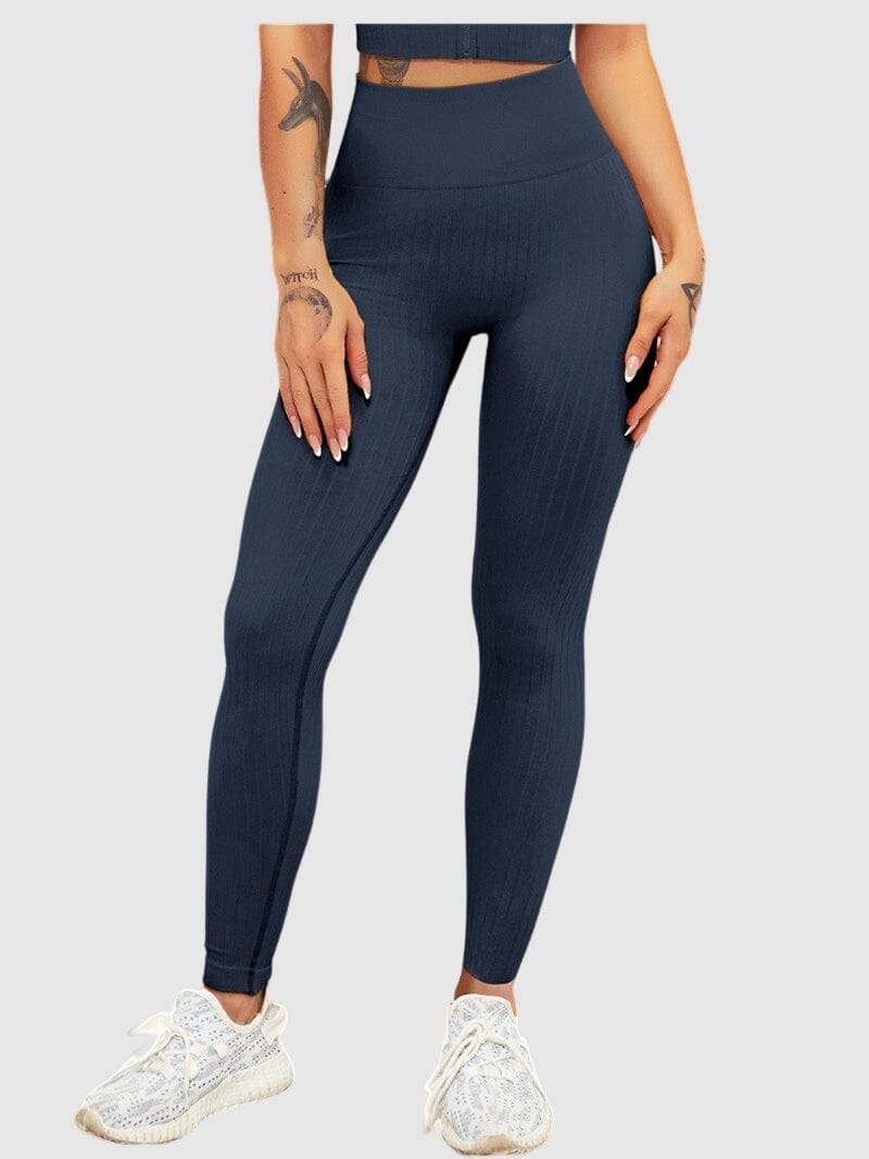 Legging Sport Sculptant Côtelé