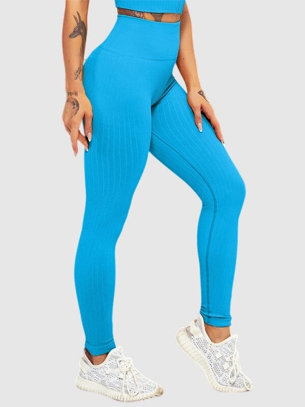 Legging Sport Sculptant Côtelé