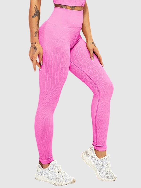 Legging Sport Sculptant Côtelé