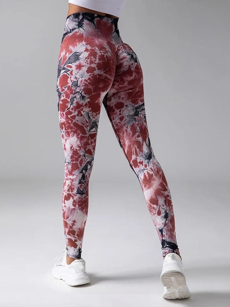 Legging Sport Taille Haute Tie Dye (Push Up)