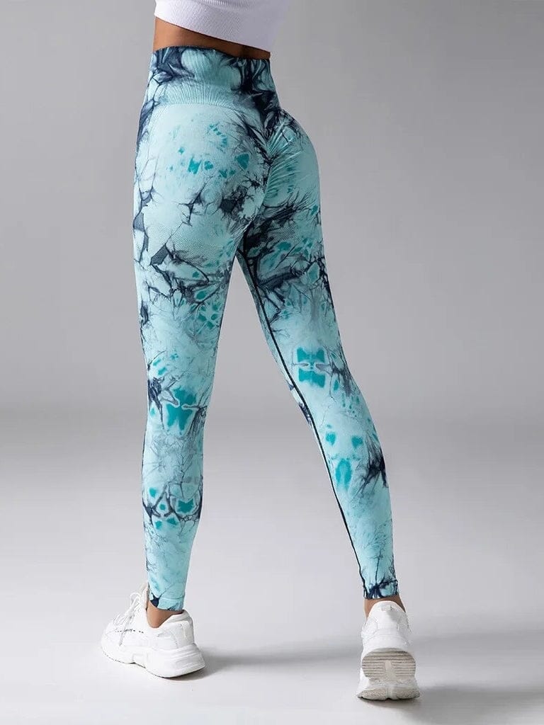 Legging Sport Taille Haute Tie Dye (Push Up)