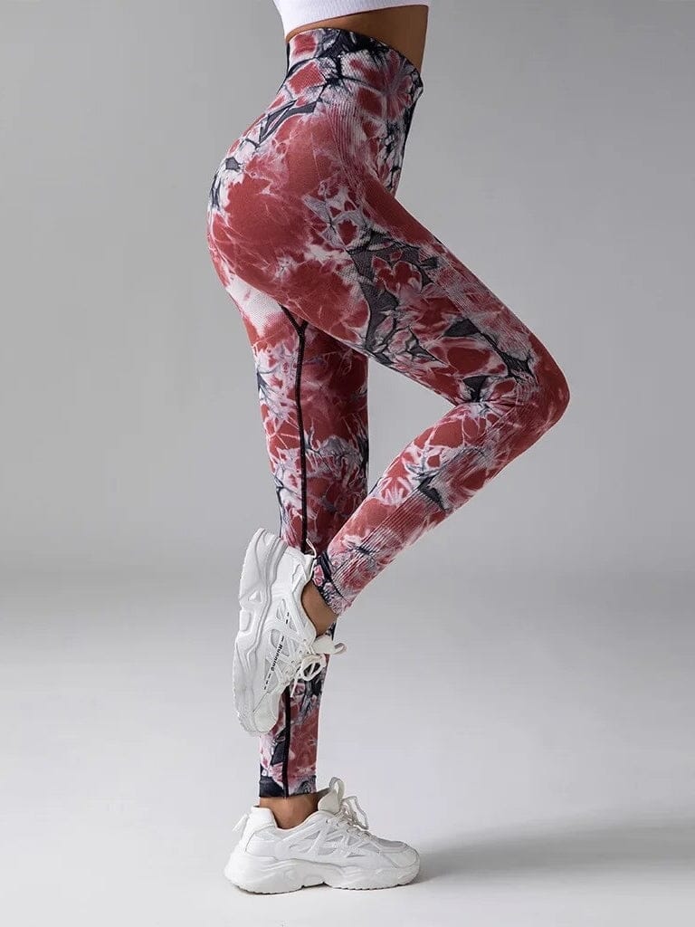 Legging Sport Taille Haute Tie Dye (Push Up)