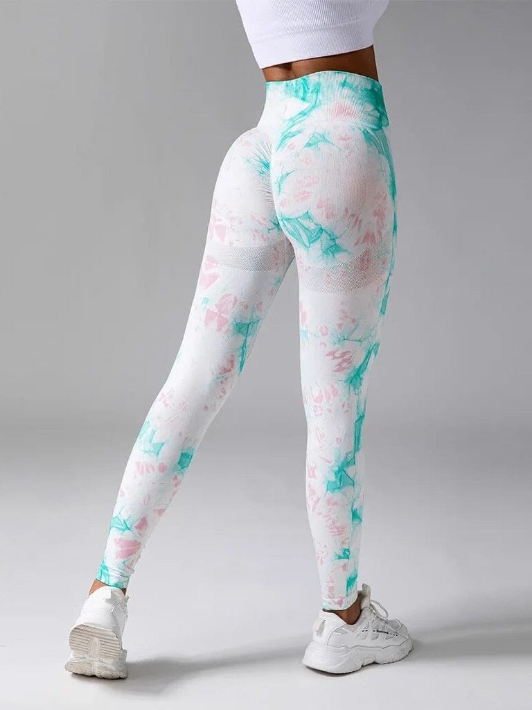 Legging Sport Taille Haute Tie Dye (Push Up)