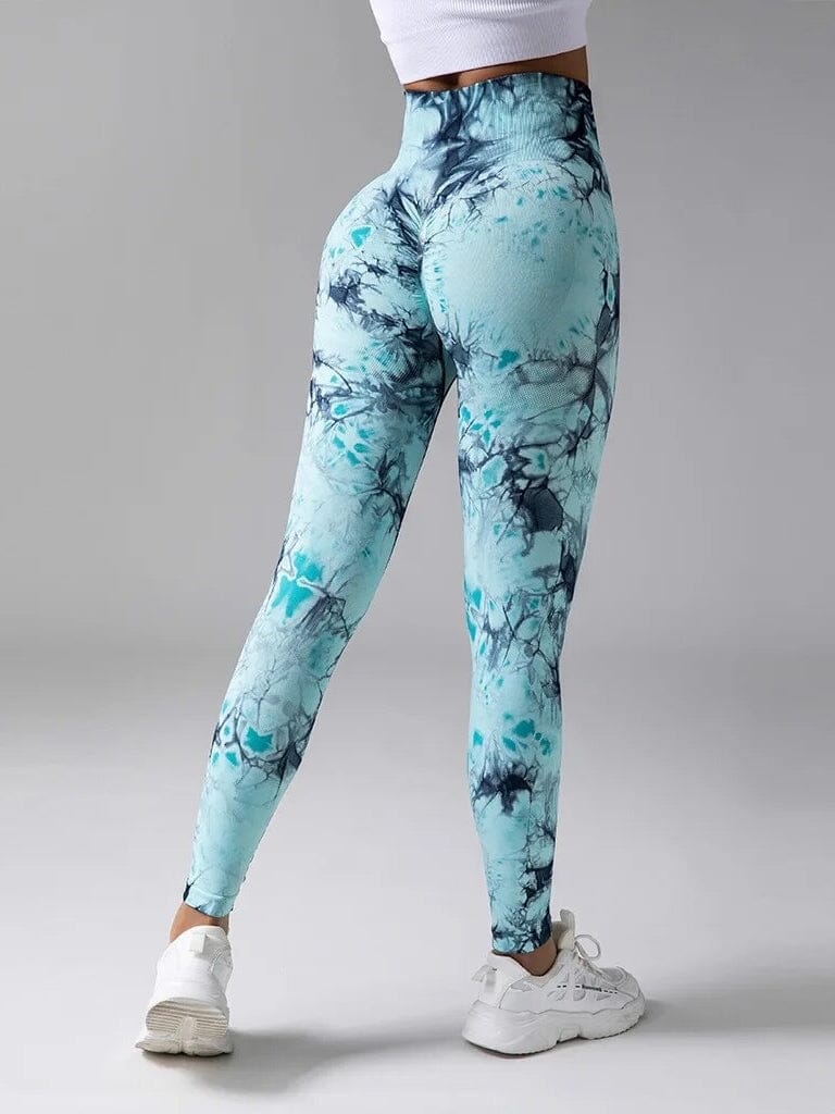 Legging Sport Taille Haute Tie Dye (Push Up)