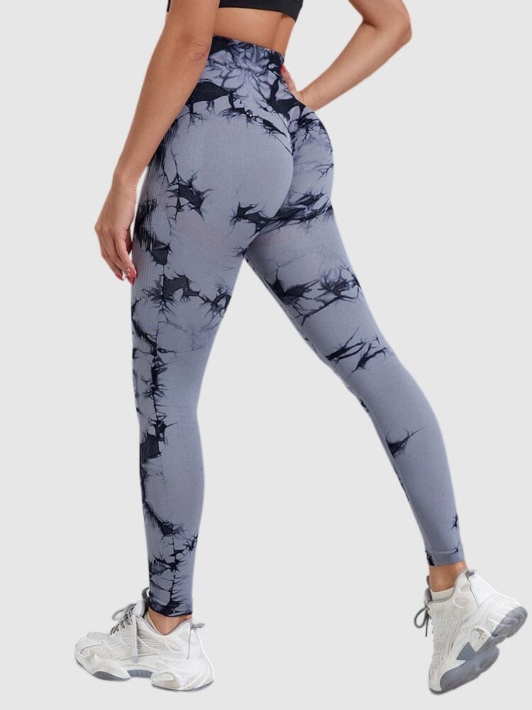 Legging Sport Teinté Push Up Sans Couture