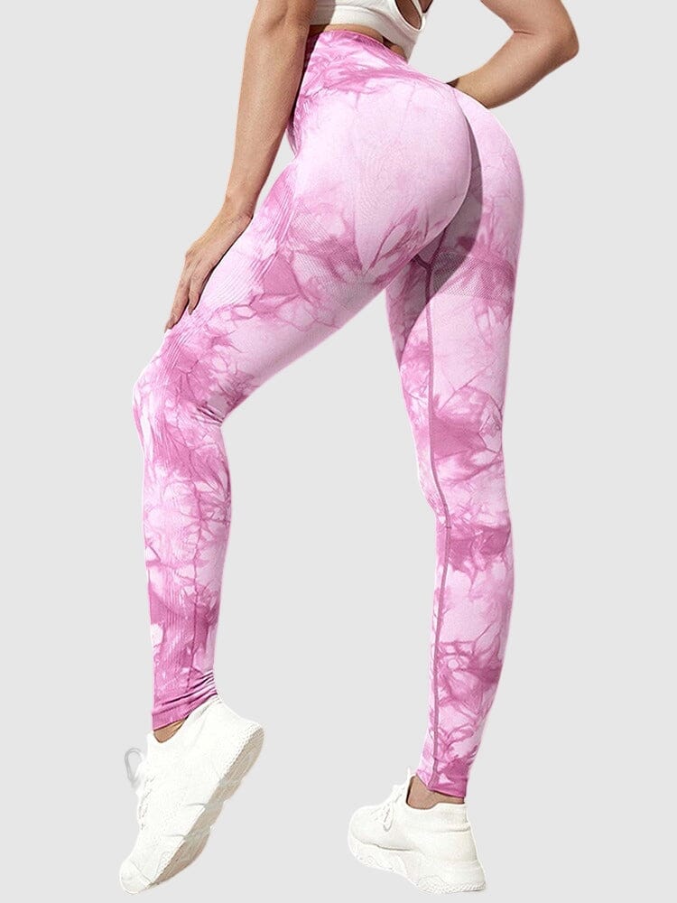 Legging Sport Teinté Push Up Sans Couture