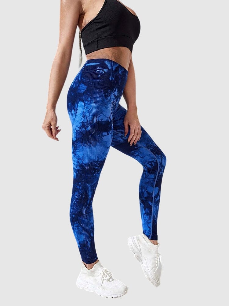 Legging Sport Teinté Push Up Sans Couture