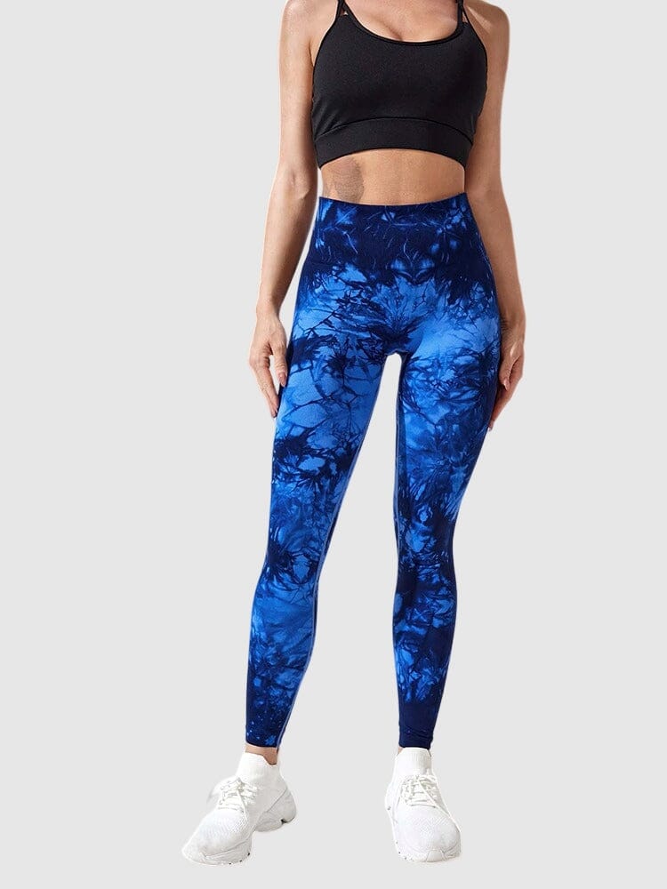 Legging Sport Teinté Push Up Sans Couture