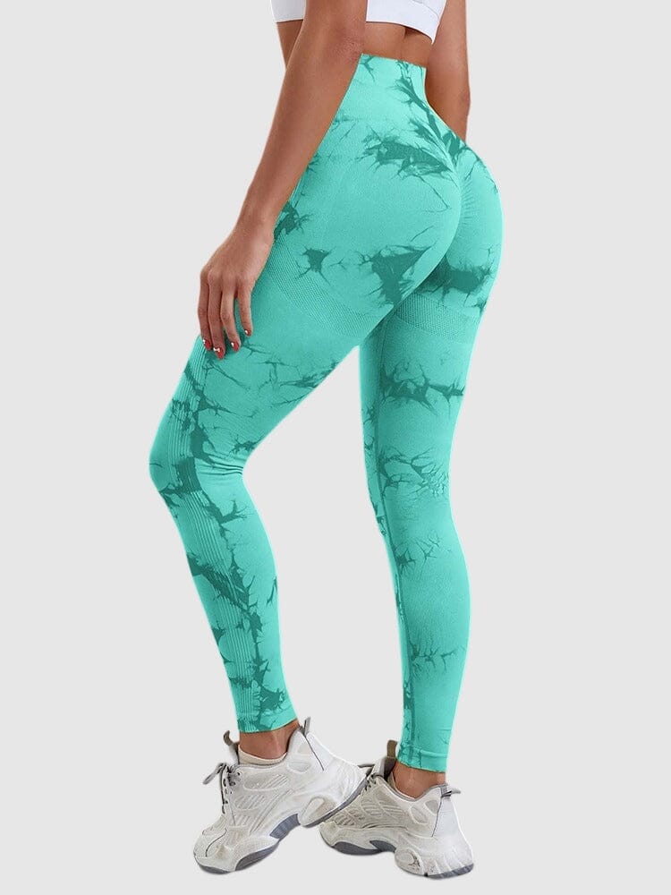 Legging Sport Teinté Push Up Sans Couture