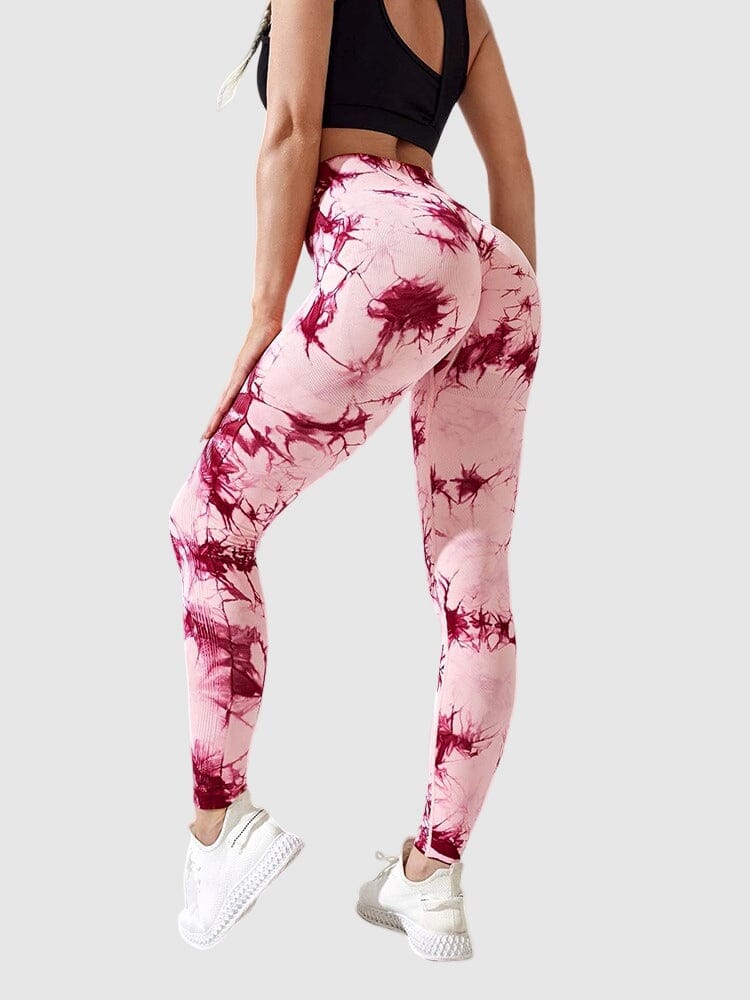 Legging Sport Teinté Push Up Sans Couture