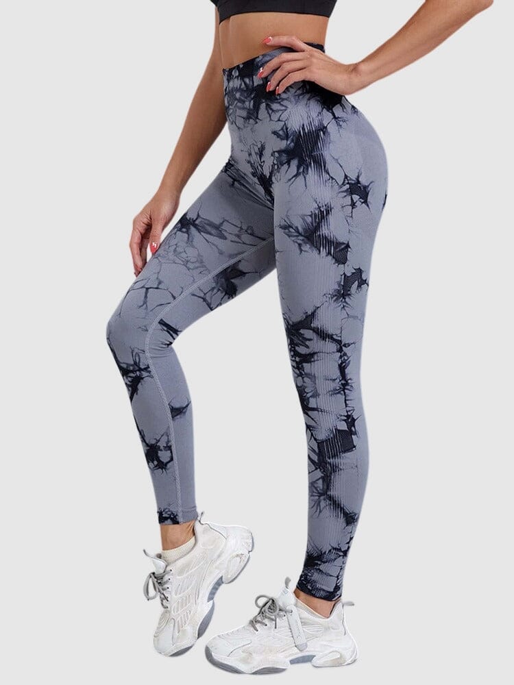 Legging Sport Teinté Push Up Sans Couture