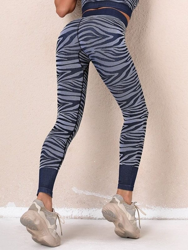 Legging Sport Zébré Sans Couture