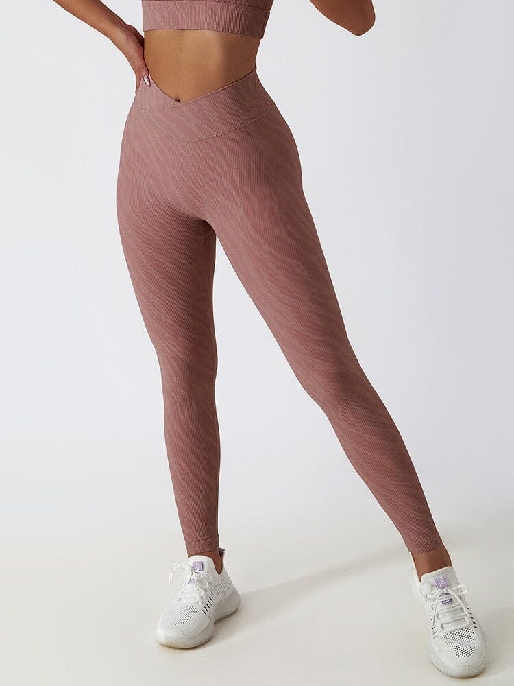 Legging Zèbre Imprimé Sans Couture