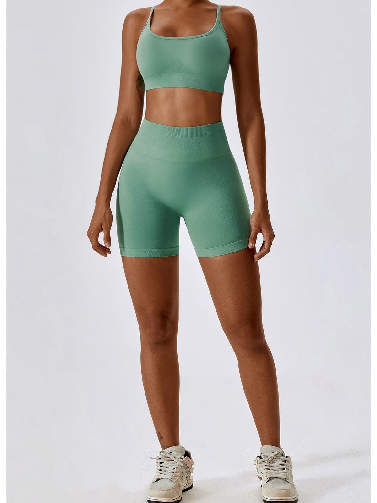 Short Sans Couture Moulant Sport (Push Up)