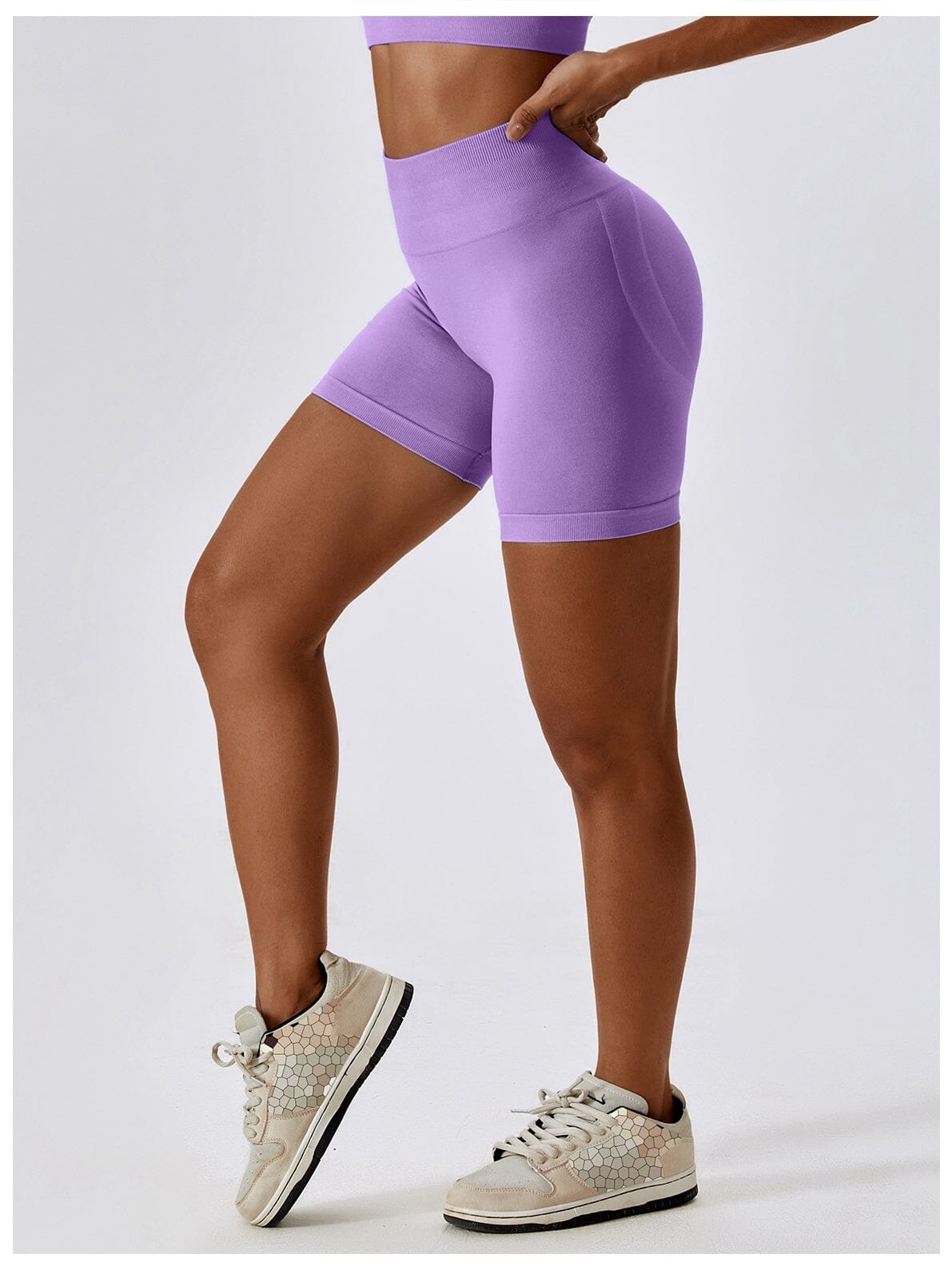 Short Sans Couture Moulant Sport (Push Up)