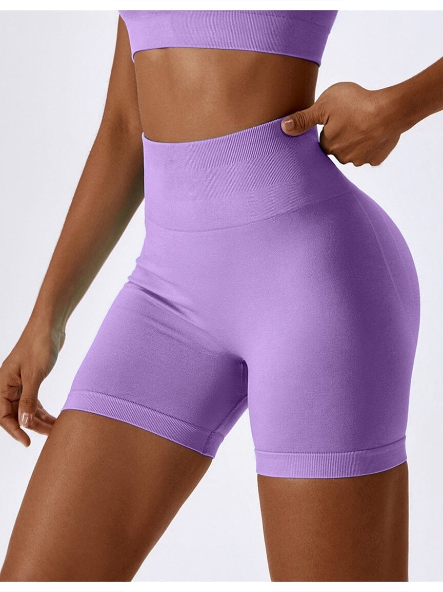 Short Sans Couture Moulant Sport (Push Up)