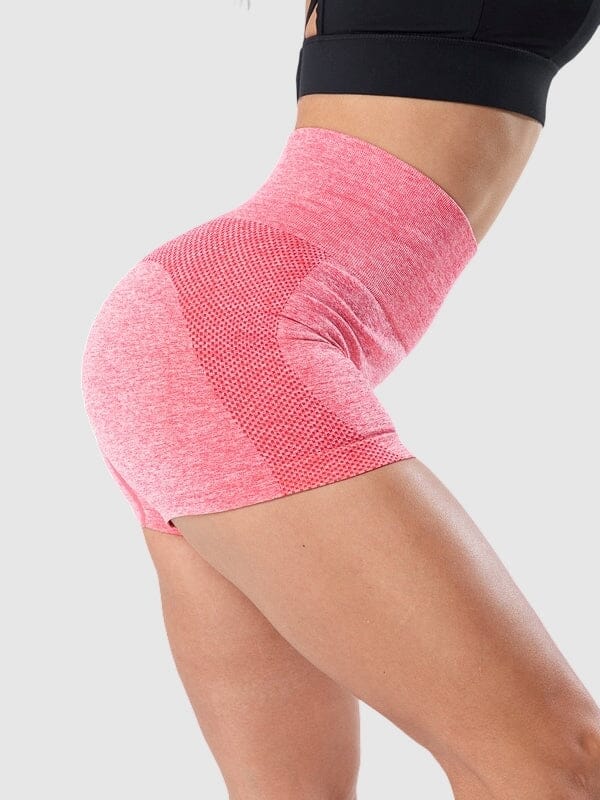 Short Sport Fitness Taille Haute Sans Couture