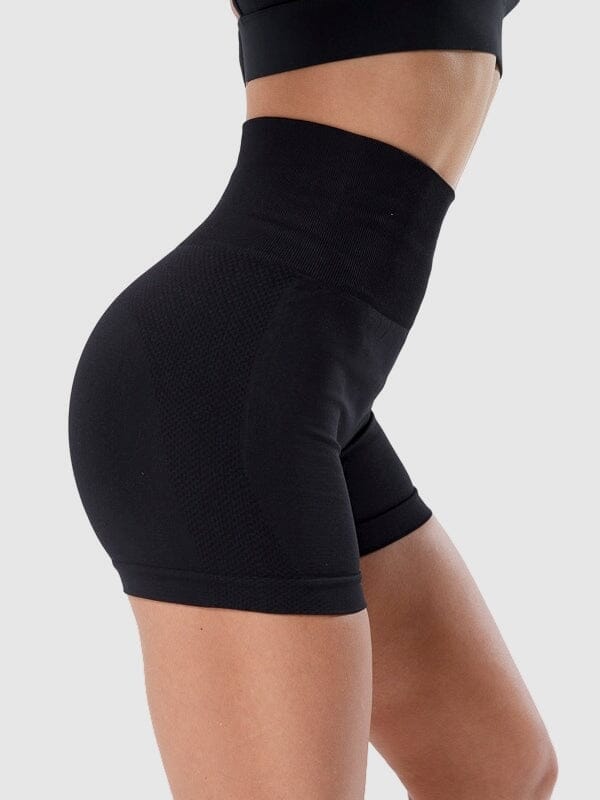 Short Sport Fitness Taille Haute Sans Couture