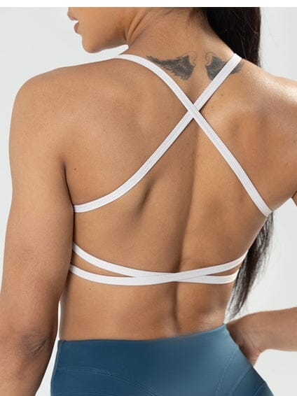 Soutien-Gorge Sport Bretelles Fines Croisées