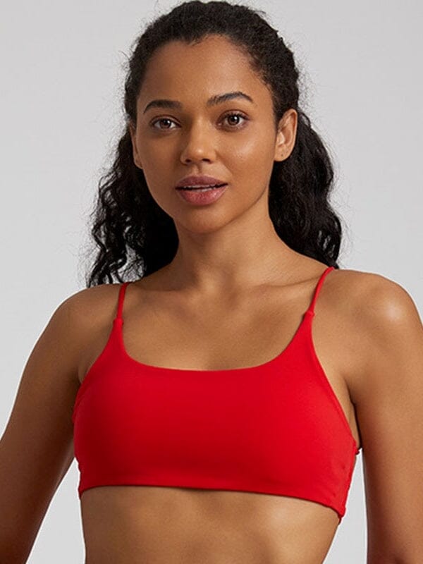 Soutien-Gorge Sport Bretelles Fines Croisées