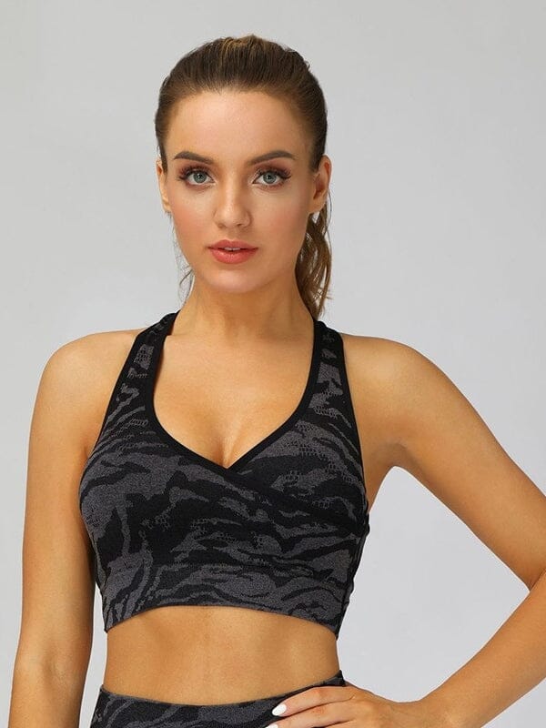 Soutien-Gorge Sport Camouflage