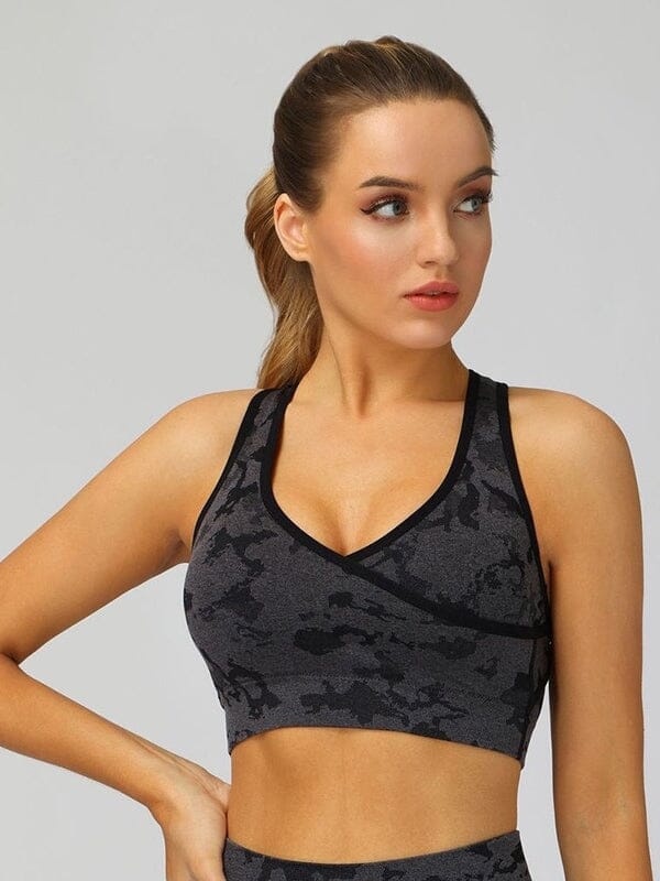 Soutien-Gorge Sport Camouflage