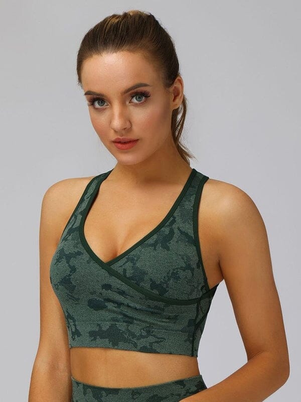 Soutien-Gorge Sport Camouflage