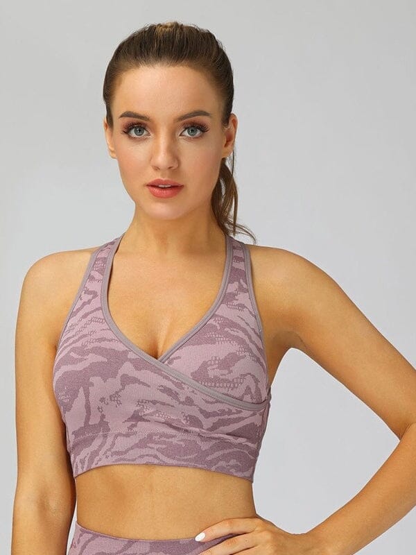 Soutien-Gorge Sport Camouflage