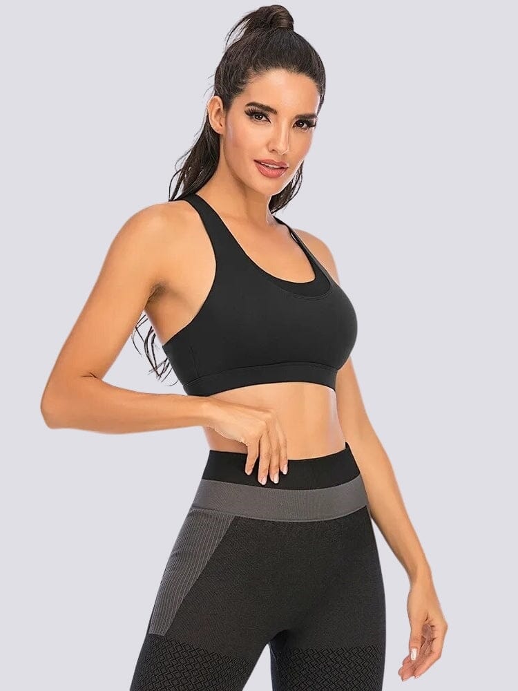 Soutien-Gorge Sport Sans Couture Bretelles Croisées