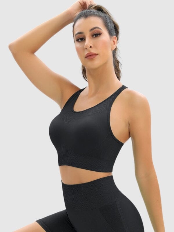 Soutien-Gorge Sport Sans Couture Dos Nageur