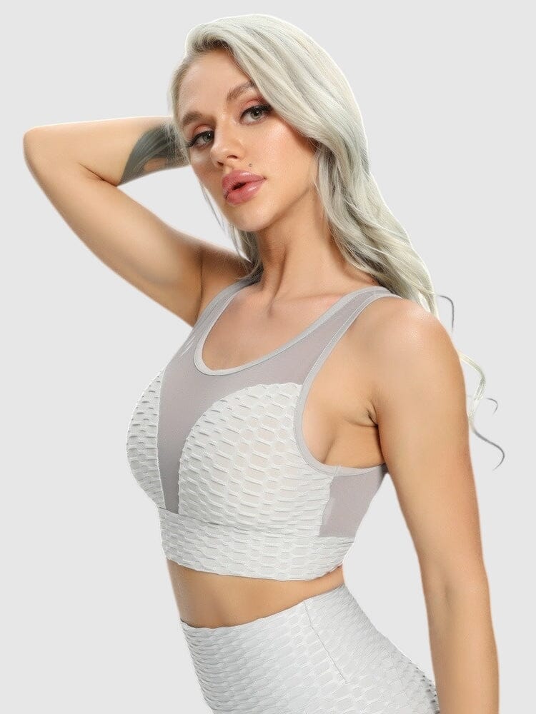 Soutien-Gorge Sport Transparence Maille